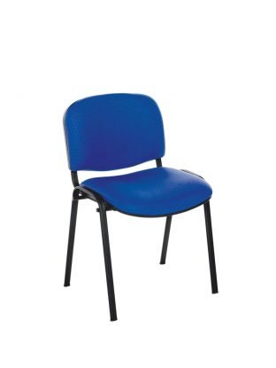     Conference Chair With Soft Fabric Upholstered Back And Seat
