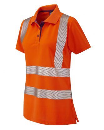     LEO PIPPACOTT ISO 20471 Class 2 Coolviz Ultra Women's Polo Shirt
