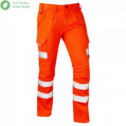     LEO KINGFORD ISO 20471 Class 1 EcoViz® PCX Stretch Cargo Trouser

